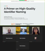 Tutorial: A Primer on High-Quality Identifier Naming